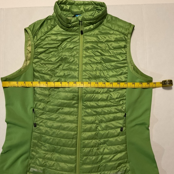 Eddie Bauer First Ascent Stormdown 800 Women’s Vest Green Full Zip - Picture 4 of 12